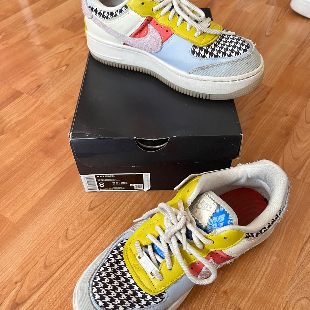 Nike Sneakers - Yellow, Blue, Red, Black, White